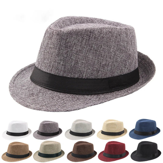 Kent Marbled Trilby Hat – Textured Adjustable Classic Fedora