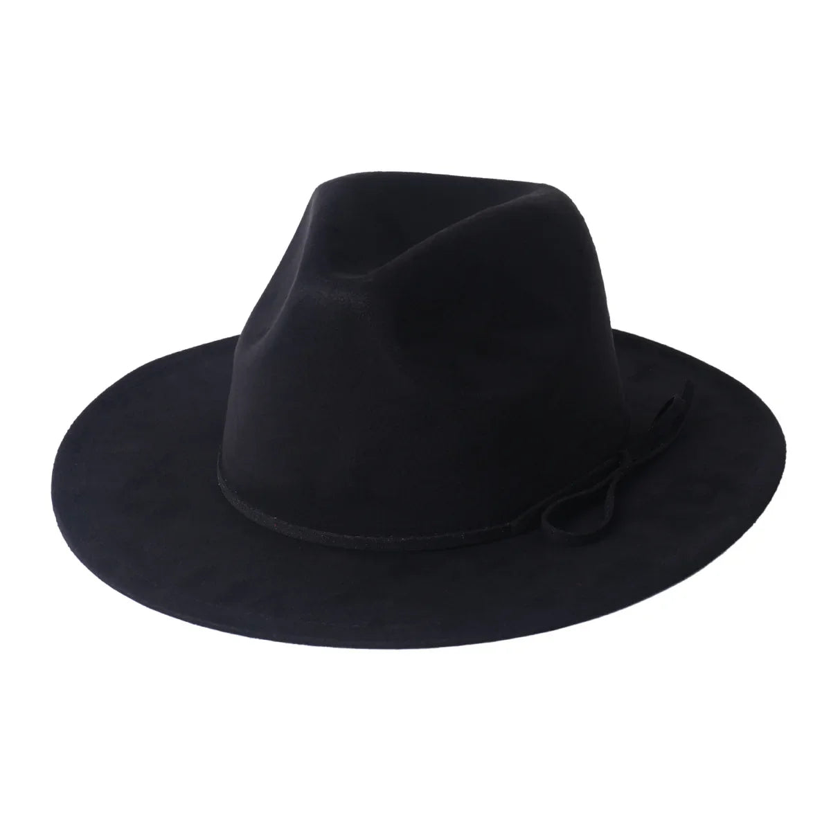 Kessel Suede Fedora Hat - Classic Vegan Suede And Cotton Fedora With Timeless Silhouette