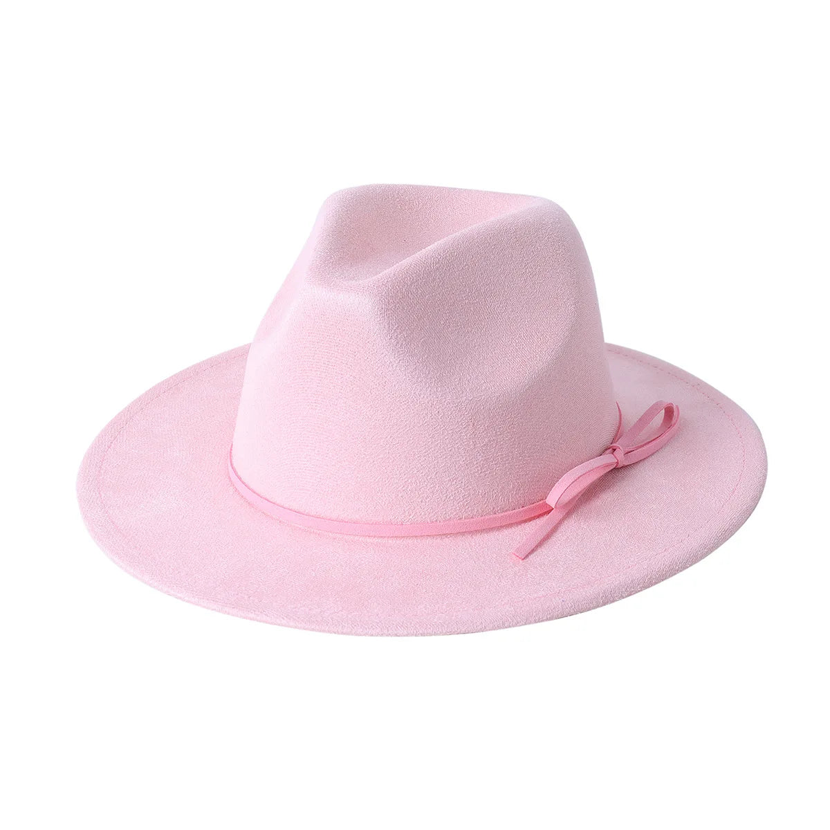 Kessel Suede Fedora Hat - Classic Vegan Suede And Cotton Fedora With Timeless Silhouette