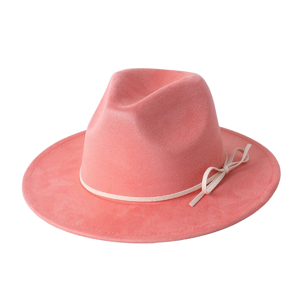 Kessel Suede Fedora Hat - Classic Vegan Suede And Cotton Fedora With Timeless Silhouette