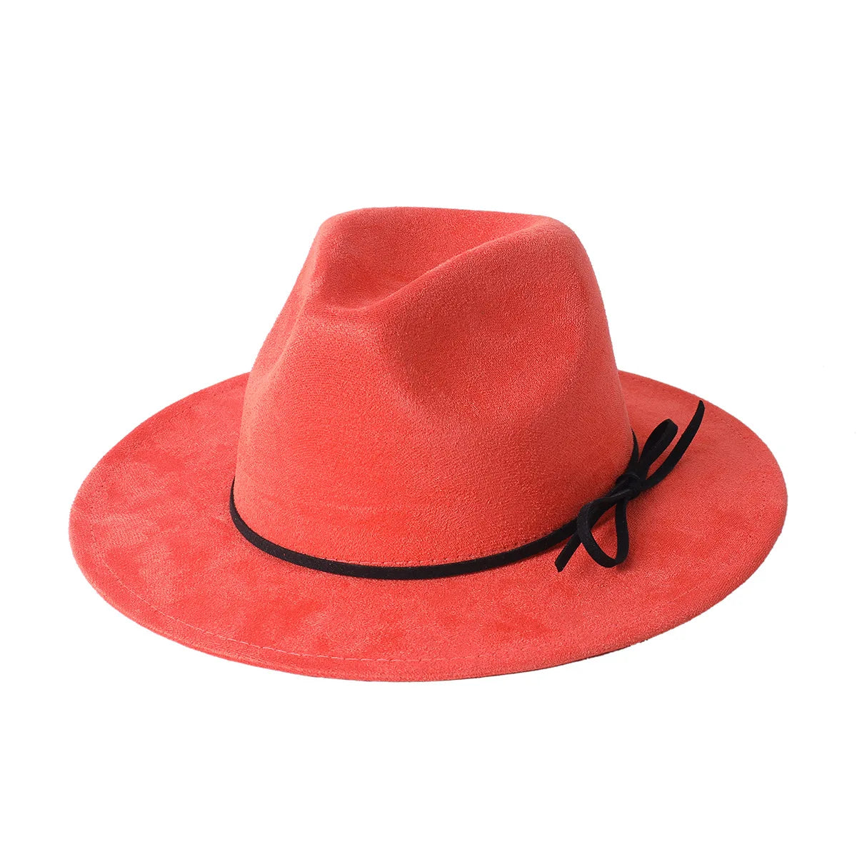 Kessel Suede Fedora Hat - Classic Vegan Suede And Cotton Fedora With Timeless Silhouette