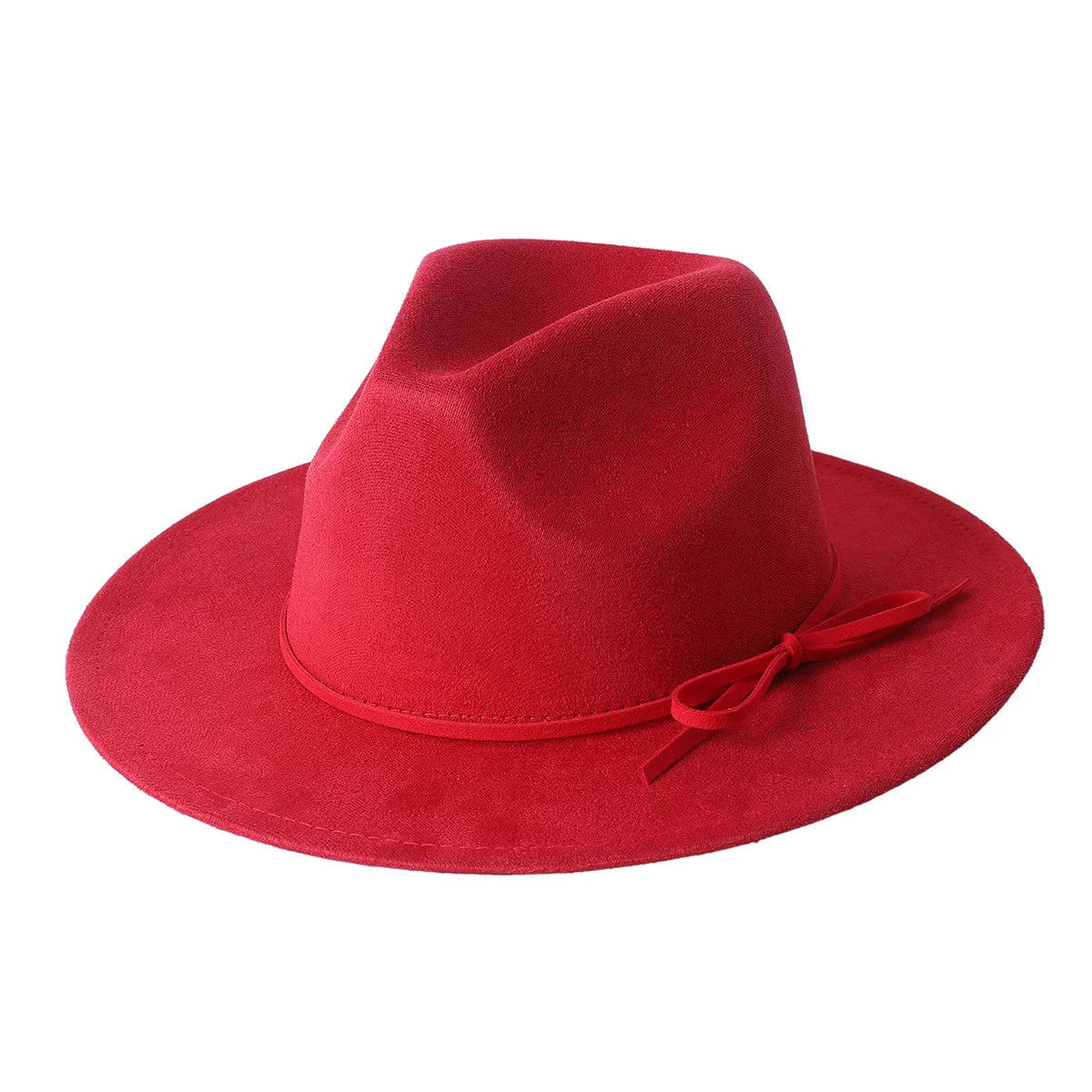 Kessel Suede Fedora Hat - Classic Vegan Suede And Cotton Fedora With Timeless Silhouette
