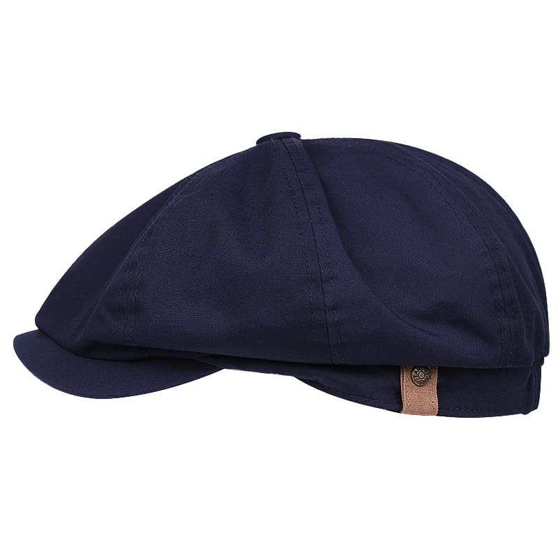 Kimber Cotton Newsboy Cap - Timeless Cotton Newsboy Cap With Classic Casual Style
