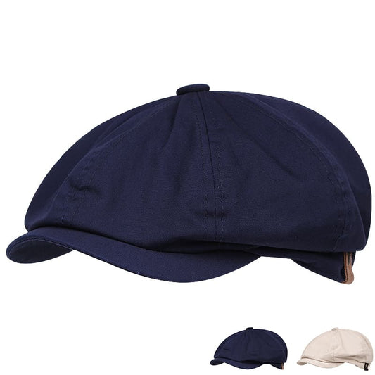 Kimber Cotton Newsboy Cap - Timeless Cotton Newsboy Cap With Classic Casual Style