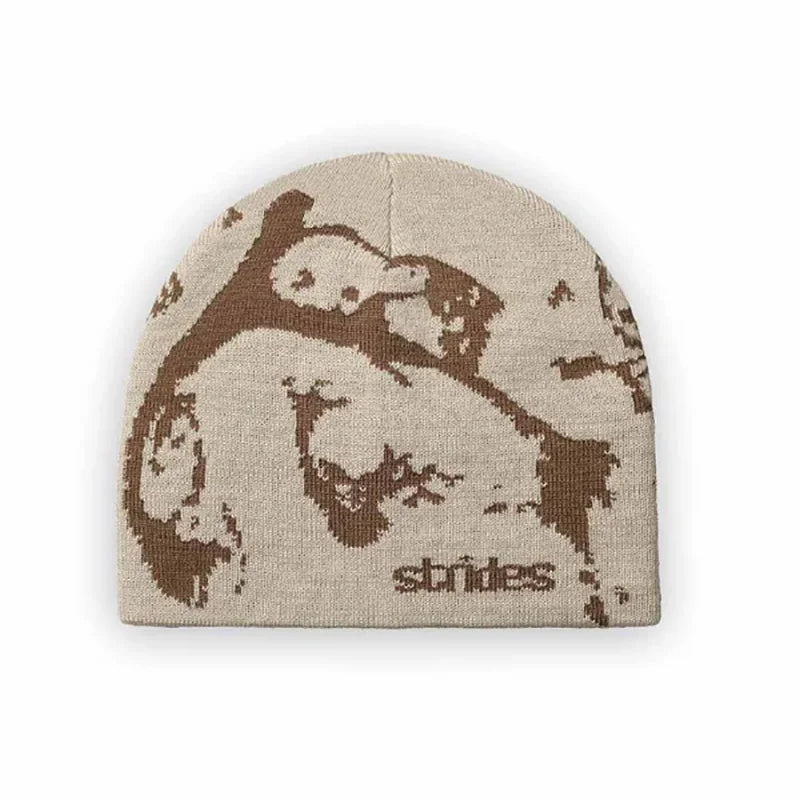 Korean Strides Splatter Winter Beanie - Urban Caps
