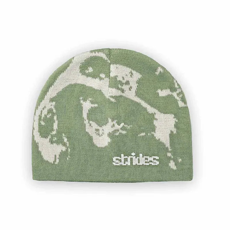 Korean Strides Splatter Winter Beanie - Urban Caps