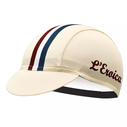 L'Eroica Classic Cycling Cap Crafted In Soft Acrylic With Adjustable Fit
