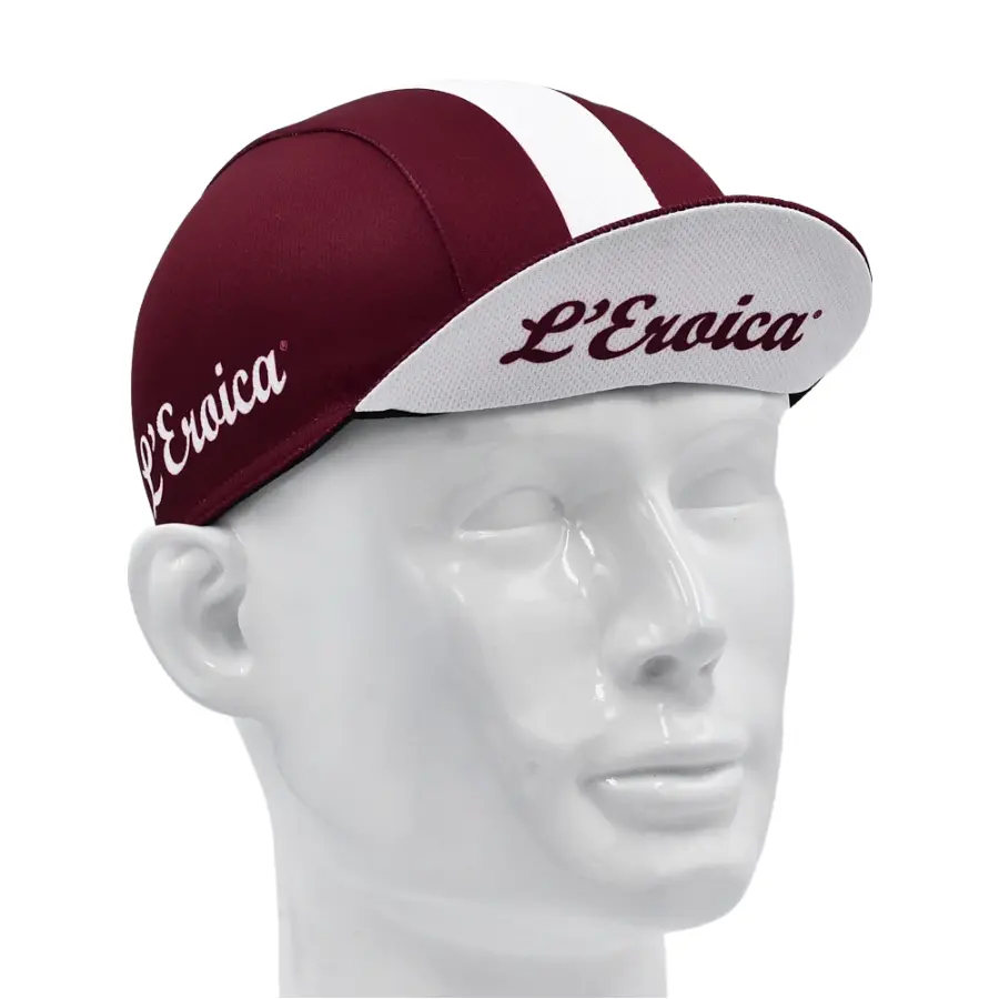 L'Eroica Classic Cycling Cap Crafted In Soft Acrylic With Adjustable Fit