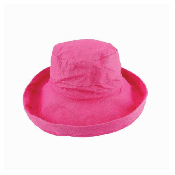 Avenel Whitney Deluxe Cotton Linen Breton Hat with Turned Brim and UPF 50+ Protection