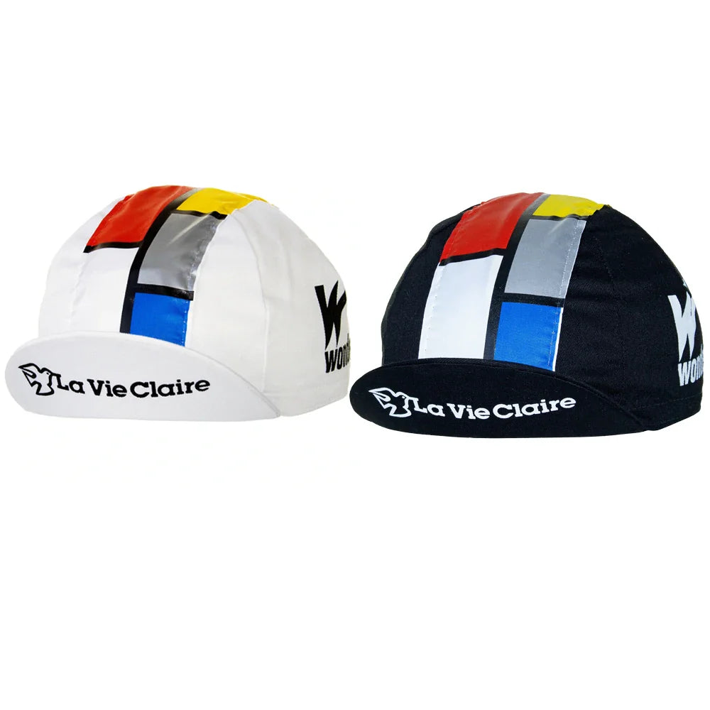La Vie Claire Cycling Cap Breathable Moisture Wicking Under Helmet Headwear