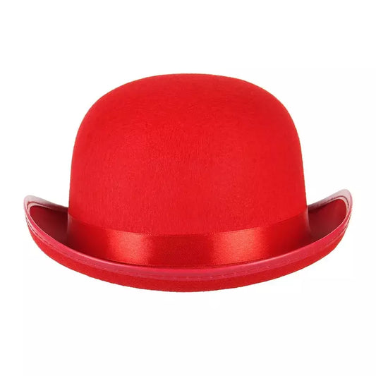 La Rochette Vintage Bowler Hat Cotton Acrylic Blend Classic Streetwear