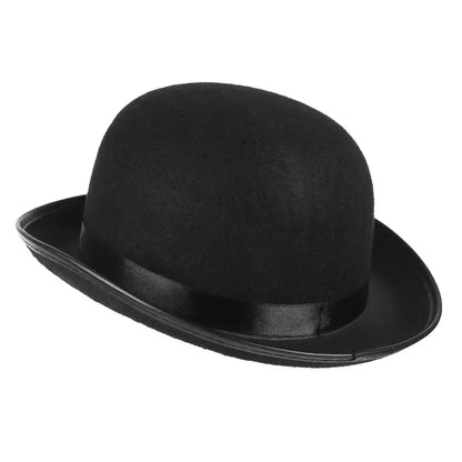La Rochette Vintage Bowler Hat Cotton Acrylic Blend Classic Streetwear