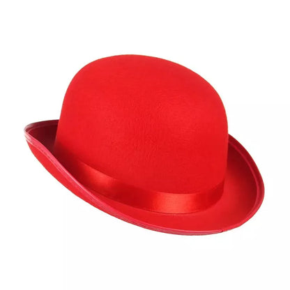 La Rochette Vintage Bowler Hat Cotton Acrylic Blend Classic Streetwear