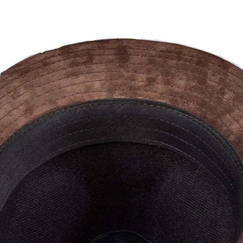 Lamarck Nubuck Trilby - Leather Hat