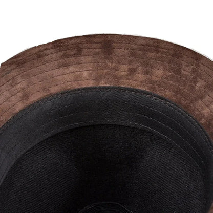 Lamarck Nubuck Trilby - Leather Hat