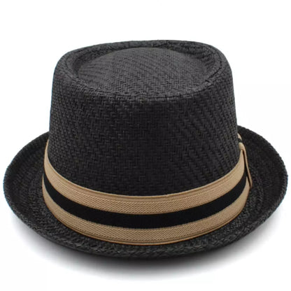 Lambert Porkpie Hat – Lightweight Summer Straw Fedora Style