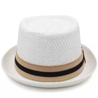 Lambert Porkpie Hat – Lightweight Summer Straw Fedora Style