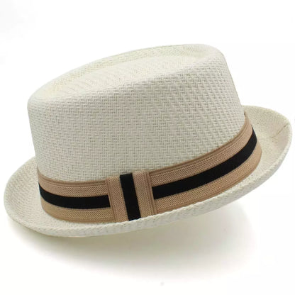 Lambert Porkpie Hat – Lightweight Summer Straw Fedora Style