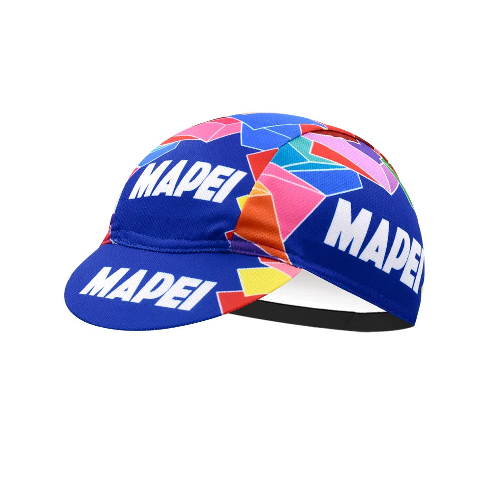 Le Tour Retro Cycling Cap Breathable Quick Dry Acrylic Fabric For Comfort