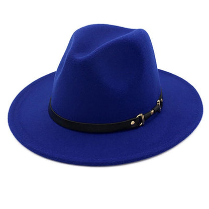 Le Bon Classic Fedora Hat - Cotton Classic Fedora With Plain Pattern For Casual Looks