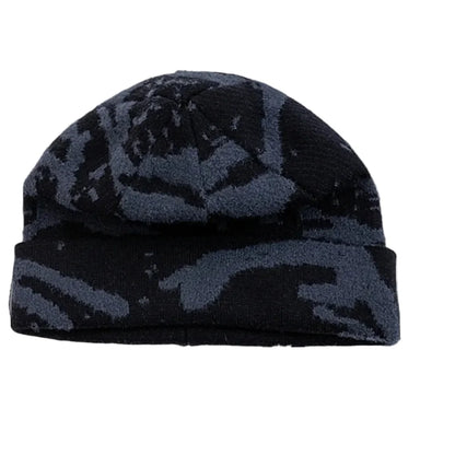 Leith Camouflage Knitted Beanie – Stretch Fit Winter Warm Hat