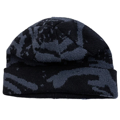 Leith Camouflage Knitted Beanie – Stretch Fit Winter Warm Hat
