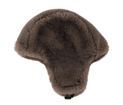 Leningrad Winter Trapper Hat – Leather Fur Lined Windproof Hat