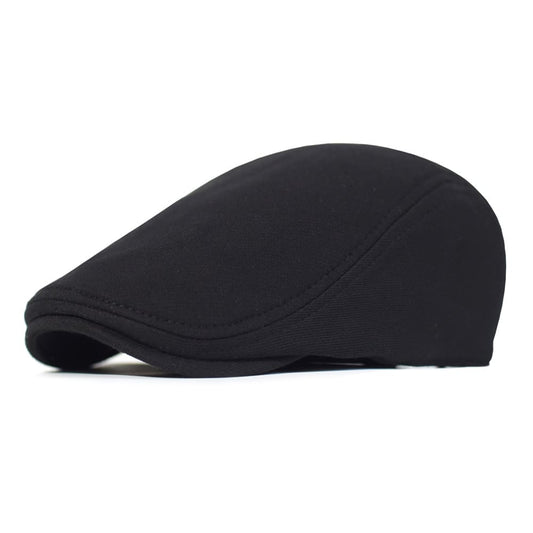 Leuven Plain Cotton Flat Cap – Lightweight Everyday Classic Cap