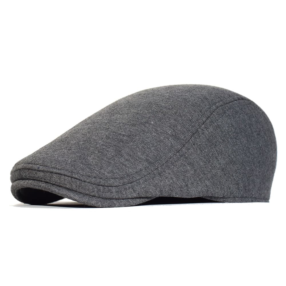 Leuven Plain Cotton Flat Cap – Lightweight Everyday Classic Cap