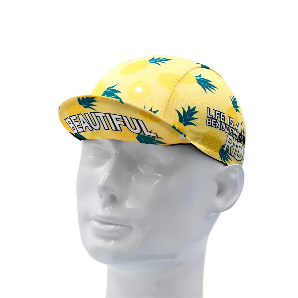 Life Is A Beautiful Ride Cycling Cap With Soft Acrylic For Comfort
