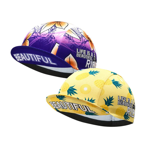 Life Is A Beautiful Ride Cycling Cap With Soft Acrylic For Comfort