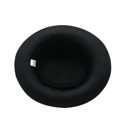 Linegard Retro Feathers Bowler Hat With Pheasant Feather Breathable Cotton