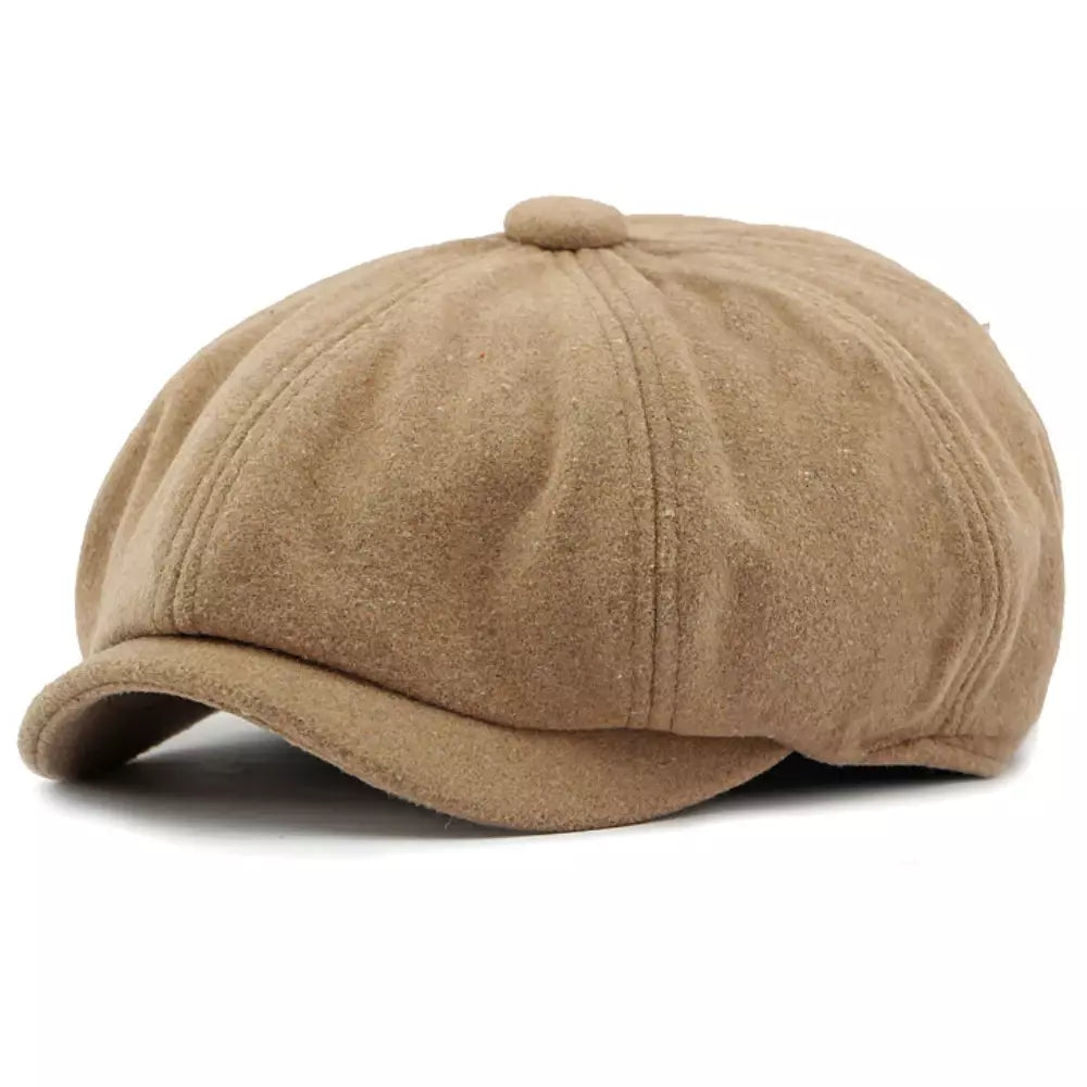 Liverpool Cotton Newsboy Cap - Classic Cotton Hat With Timeless Casual Style For Daily Use