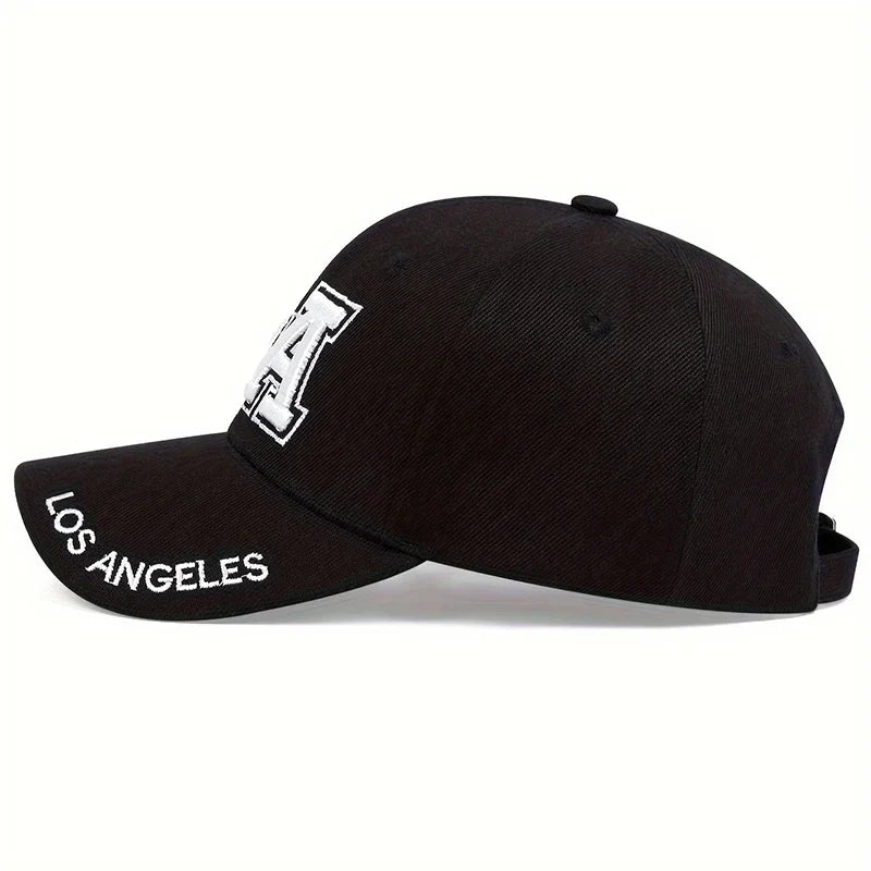 Los Angeles Vintage Baseball Cap - Casual Retro Style Cap For Versatile Weekend Outfits