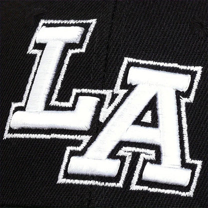 Los Angeles Vintage Baseball Cap - Casual Retro Style Cap For Versatile Weekend Outfits