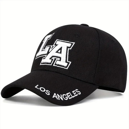 Los Angeles Vintage Baseball Cap - Casual Retro Style Cap For Versatile Weekend Outfits
