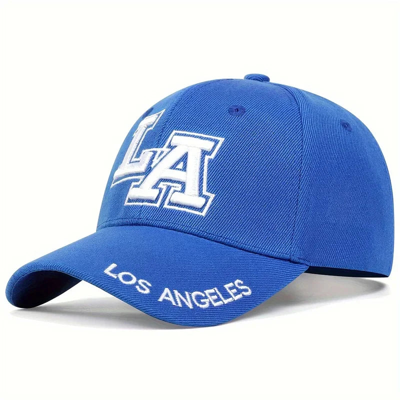 Los Angeles Vintage Baseball Cap - Casual Retro Style Cap For Versatile Weekend Outfits