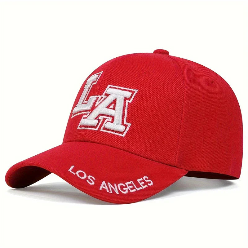 Los Angeles Vintage Baseball Cap - Casual Retro Style Cap For Versatile Weekend Outfits