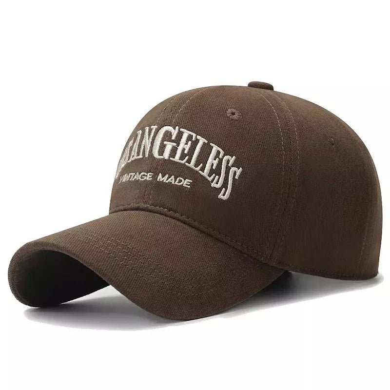Los Angeles Vintage Cotton Baseball Cap - Classic Casual Style With Timeless City Flair
