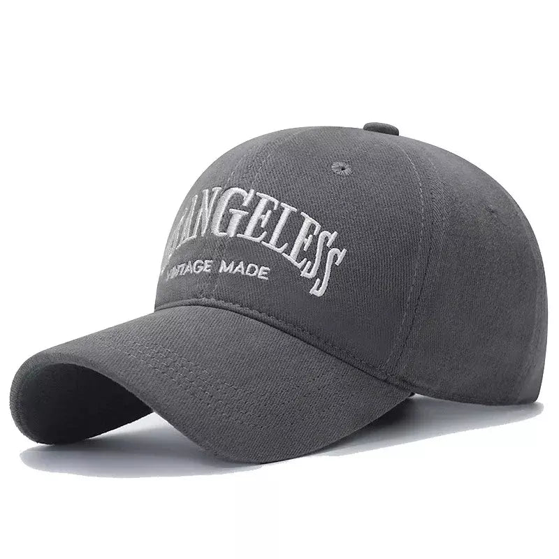 Los Angeles Vintage Cotton Baseball Cap - Classic Casual Style With Timeless City Flair