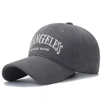 Los Angeles Vintage Cotton Baseball Cap - Classic Casual Style With Timeless City Flair