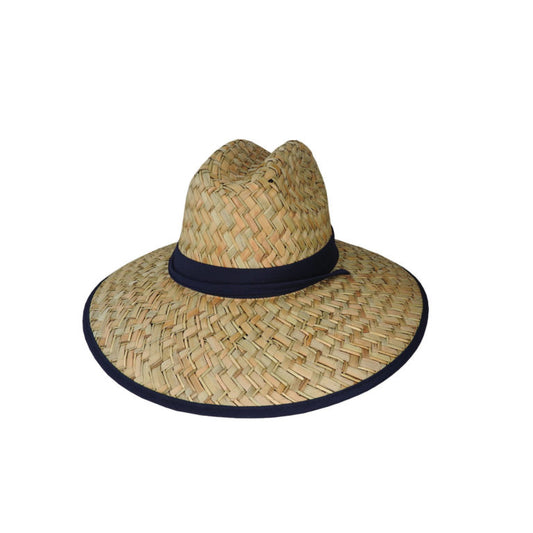 Easton Deluxe Rush Straw Hat with Cotton Lining and UPF 50+ Sun Protection
