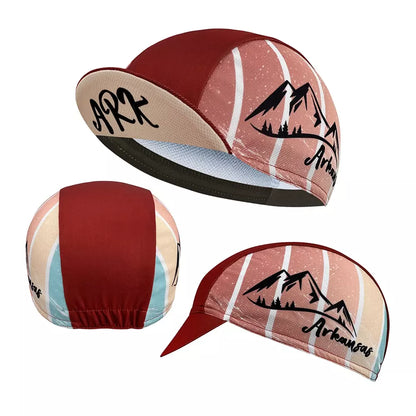 Arkansas MTB Cycling Cap Lightweight Acrylic Performance Headwear