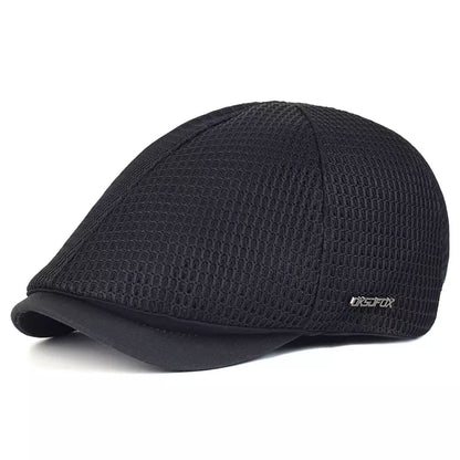 Macouri Mesh Flat Cap - Casual Mesh Flat Cap For All Day Comfort And Laid Back Style