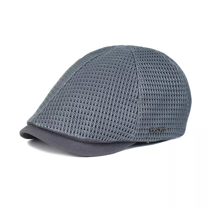 Macouri Mesh Flat Cap - Casual Mesh Flat Cap For All Day Comfort And Laid Back Style