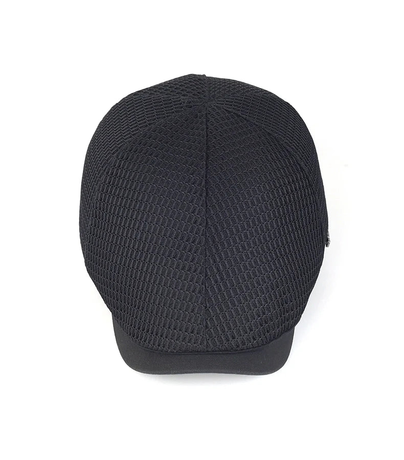 Macouri Mesh Flat Cap - Casual Mesh Flat Cap For All Day Comfort And Laid Back Style
