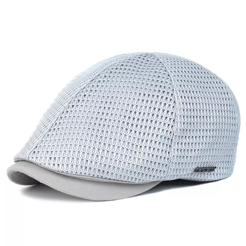 Macouri Mesh Flat Cap - Casual Mesh Flat Cap For All Day Comfort And Laid Back Style