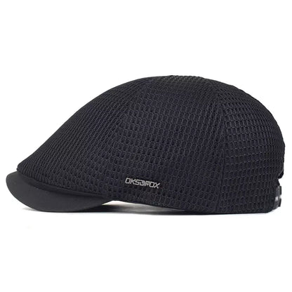 Macouri Mesh Flat Cap - Casual Mesh Flat Cap For All Day Comfort And Laid Back Style