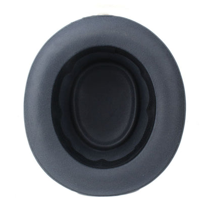 Manaos Plain Wool Porkpie Hat - Classic Compact Silhouette For Versatile Styling