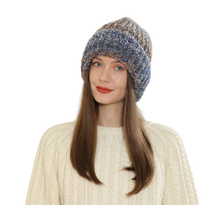 Manchester Winter Gradient Knitted Wool Beanie - Urban Caps